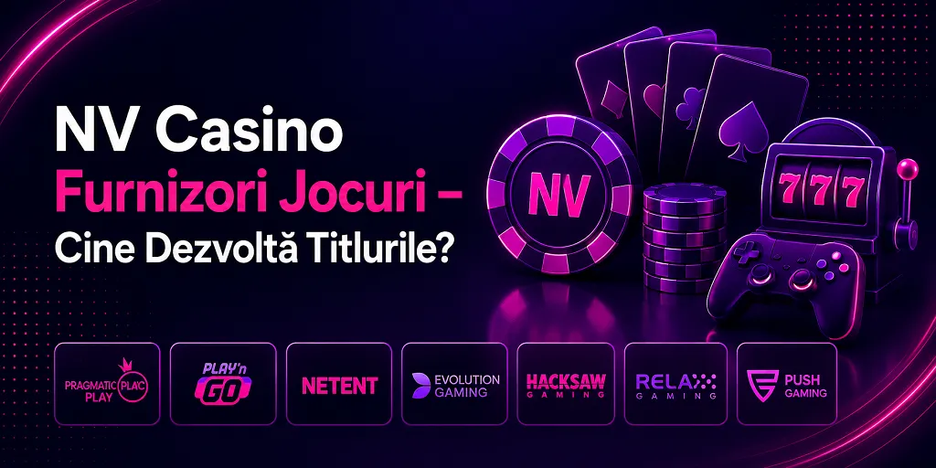 NV Casino Furnizori Jocuri – Cine Dezvoltă Titlurile